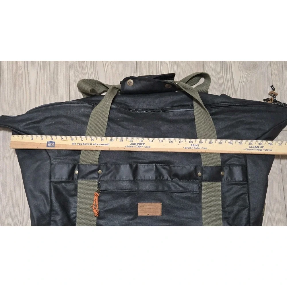 Hex X Roark Revival Duffle Luggage Bag DT8919 Large RARE Black